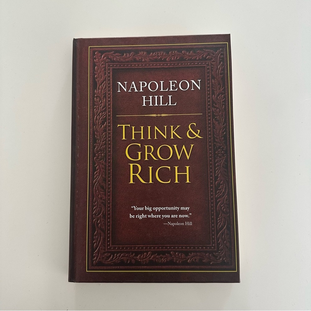Napoleon Hill "Think & Grow Rich" Hardcover Book